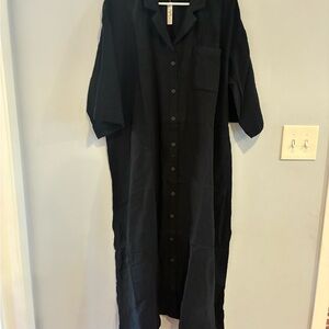 Madewell Black Maxi Dress